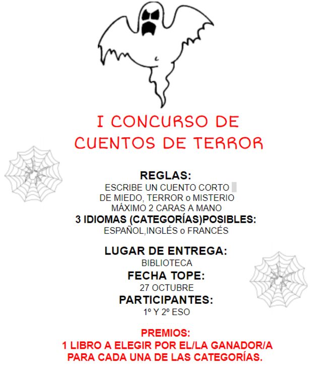 I Concurso de cuentos de terror