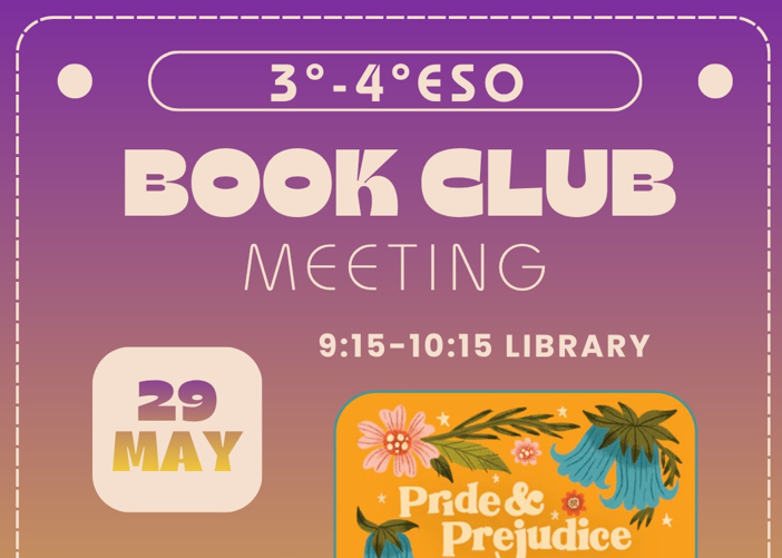 Club de lectura en inglés: último trimestre