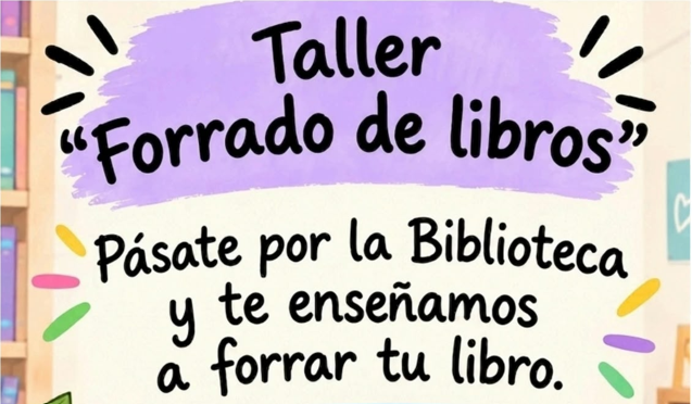 Taller “Forrado de Libros”